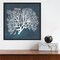 Inverse Sea Fan Coral III by Grace Popp Canvas Wall Art Print Framed